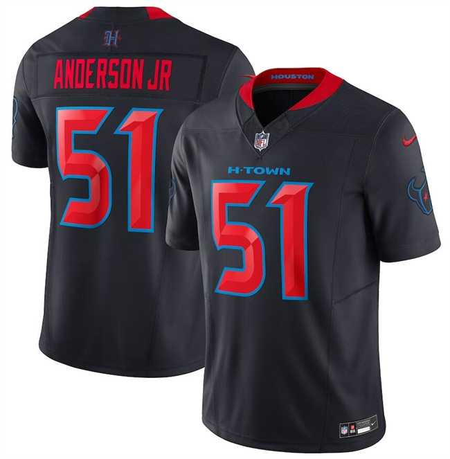Youth Houston Texans #51 Will Anderson Jr. Navy 2024 2nd Alternate F.U.S.E Vapor Stitched Jersey Dzhi,We sell and wholesale Youth Houston Texans #51 Will Anderson Jr. Navy 2024 2nd Alternate F.U.S.E Vapor Stitched Jersey Dzhi on line form chian!